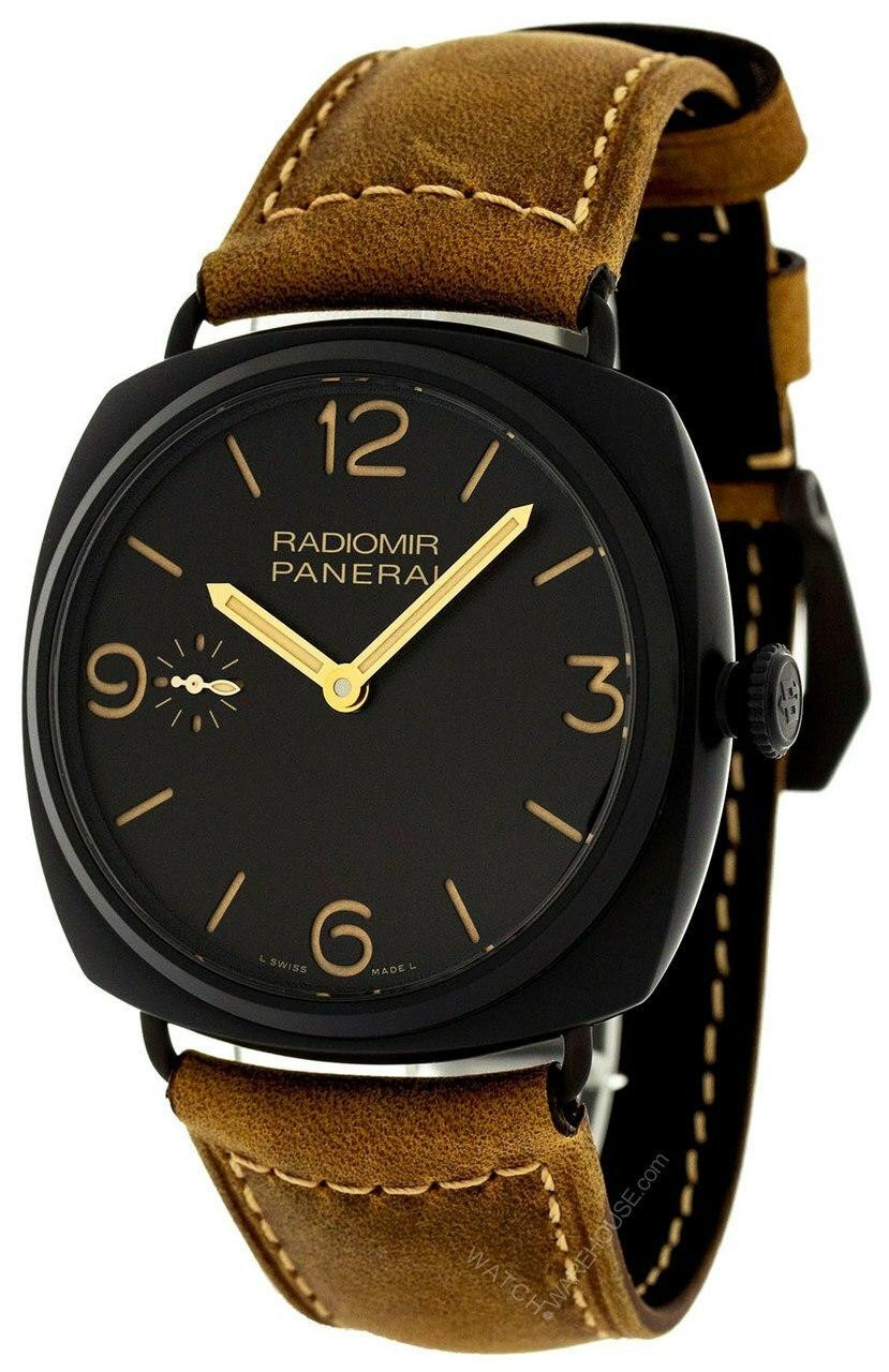 PANERAI Radiomir Composite 47MM BRN Dial/Leather Men’s Watch PAM00504