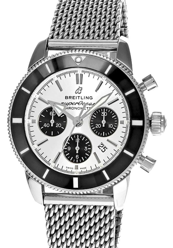 BREITLING Superocean Heritage B01 CHRONO 44MM SS Men’s Watch AB0162121G1A1