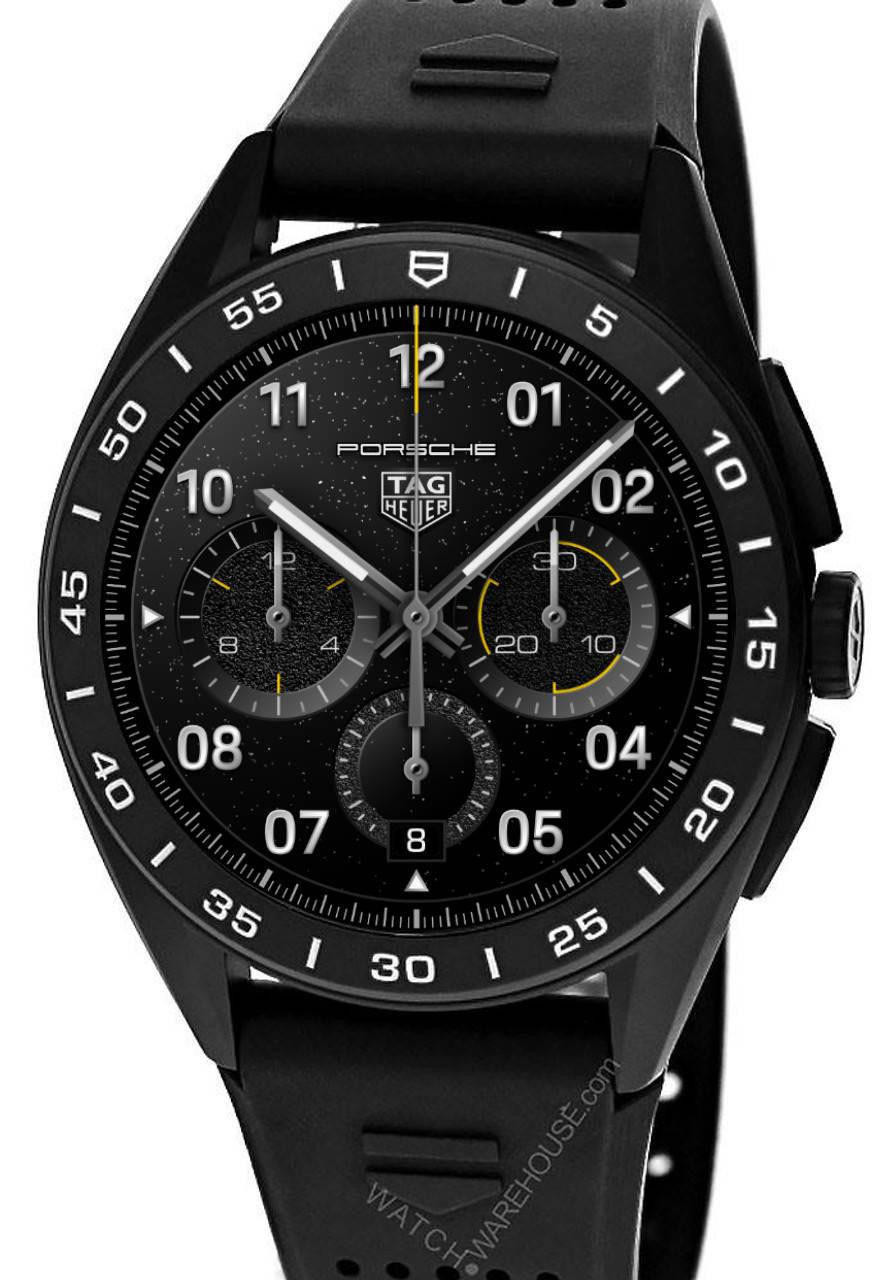 TAG HEUER Connected Calibre E4 45MM Rubber Men’s Watch SBR8A80.BT6261