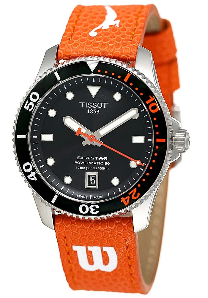 TISSOT Seastar Wilson WNBA Automatic 40MM Unisex Watch T120.807.17.051.00 / T1208071705100