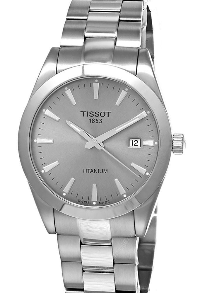 TISSOT T-Classic Gentleman Titanium Quartz 40MM Men’s Watch T127.410.44.081.00 / T1274104408100