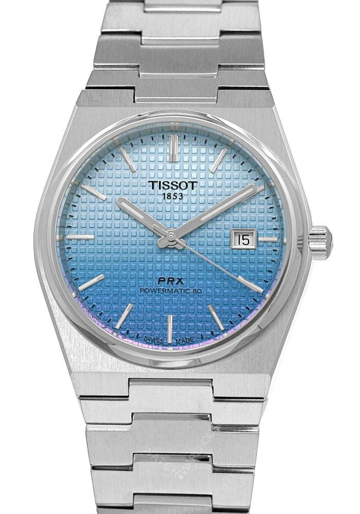 TISSOT PRX Powermatic 80 40MM Automatic Men’s Watch T137.407.11.351.01 / T1374071135101