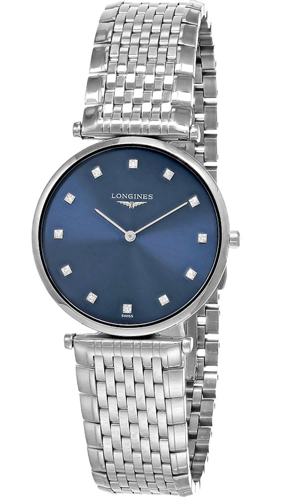 LONGINES La Grande Classique 33MM 12 Diamond Blue Dial Women’s Watch L4.709.4.97.6 / L4709497C