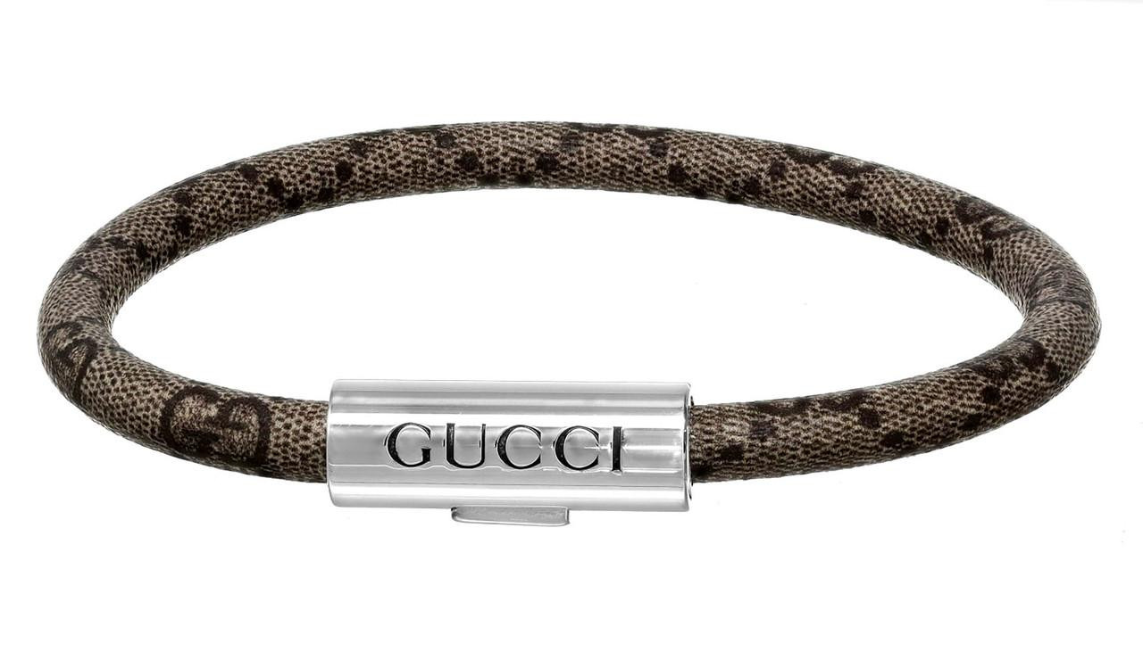 GUCCI Trademark GG Supreme Brown Bracelet YBA797156001