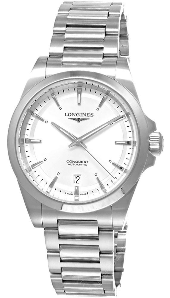 LONGINES Conquest Automatic SS 38MM Silver Dial Men’s Watch L37204726 / L3.720.4.72.6