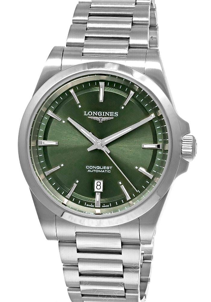 LONGINES Conquest Automatic 41MM Green Dial Men’s Watch L38304026 / L3.830.4.02.6