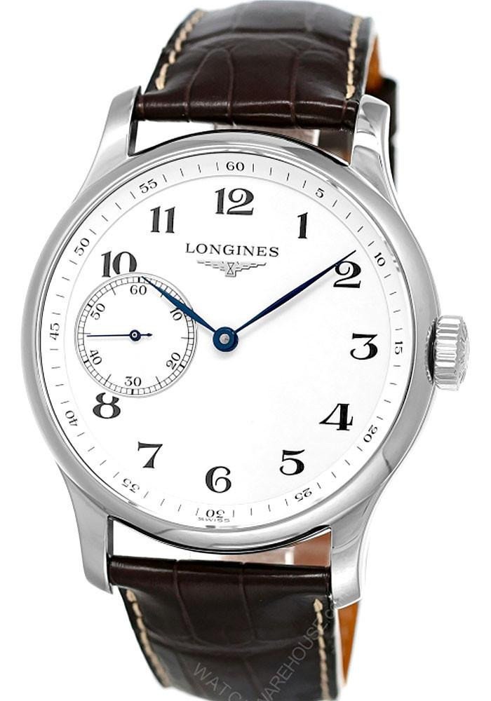 LONGINES Master Collection 47.5MM Brown Leather Men’s Watch L2.841.4.18.3 / L28414183