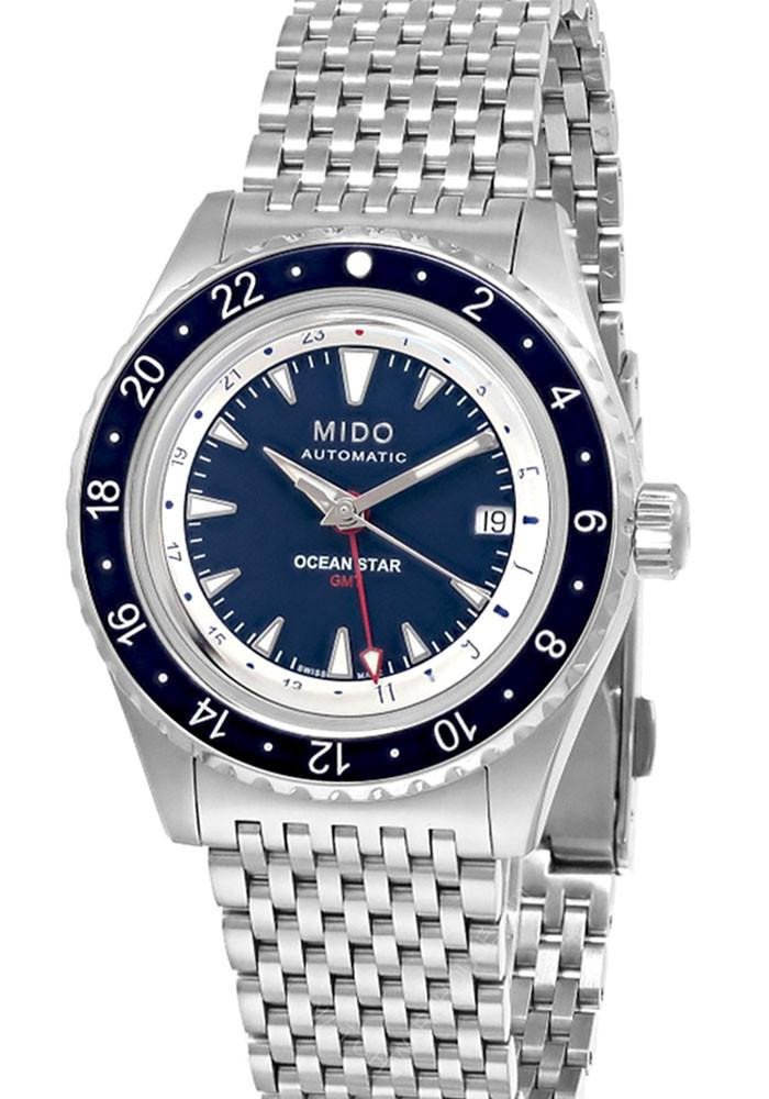 MIDO Ocean Star GMT 40.5MM Blue Dial Men’s Watch M026.829.18.041.00 / M0268291804100