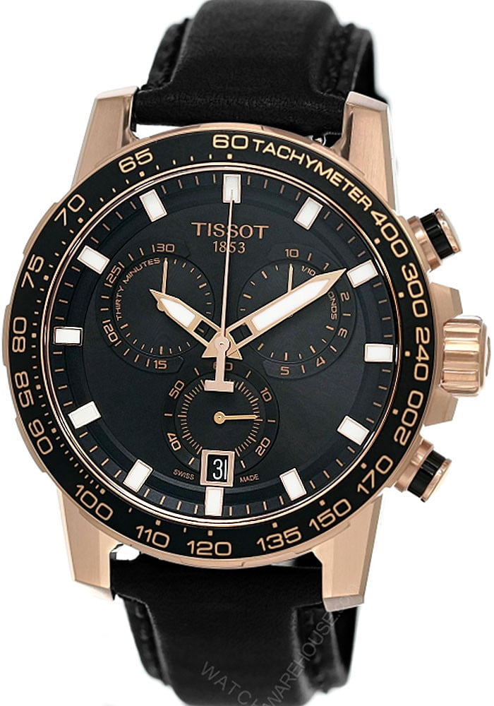 TISSOT Supersport Chronograph Leather Men’s Watch