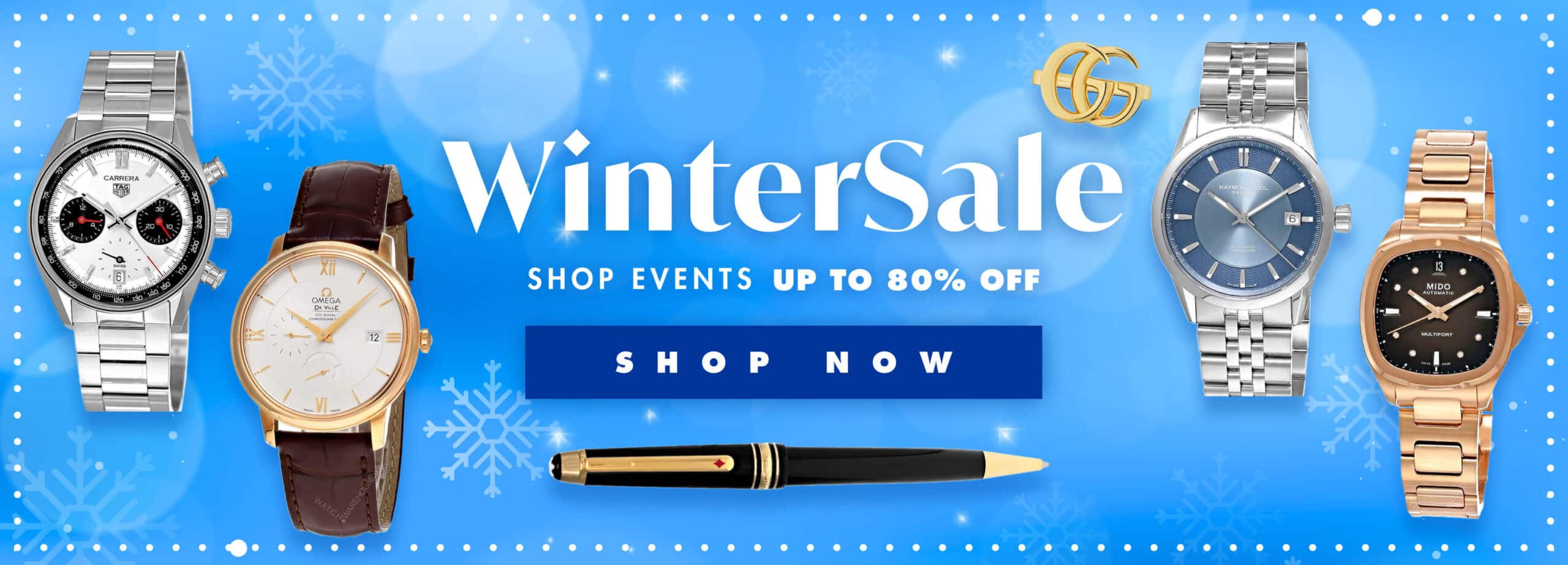 Winter Deals at Watch Warehosue